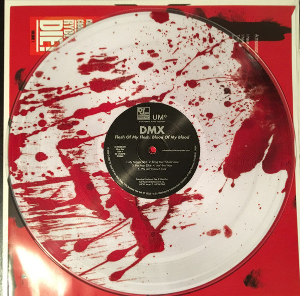 DMX Flesh Of My Flesh Blood Of My Blood Ruff Ryders, Def Jam Recordings 2xLP, Album, RE, S/Edition, Blo Mint (M) Mint (M)