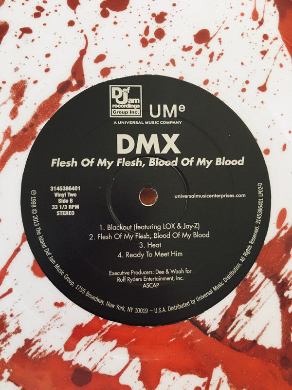DMX Flesh Of My Flesh Blood Of My Blood Ruff Ryders, Def Jam Recordings 2xLP, Album, RE, S/Edition, Blo Mint (M) Mint (M)
