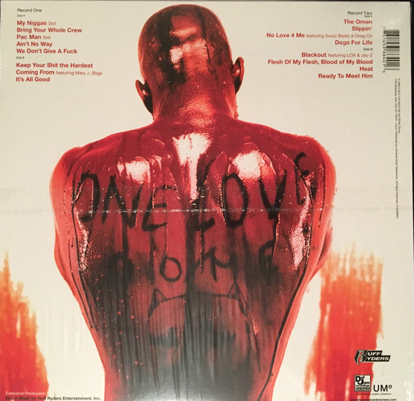 DMX Flesh Of My Flesh Blood Of My Blood Ruff Ryders, Def Jam Recordings 2xLP, Album, RE, S/Edition, Blo Mint (M) Mint (M)