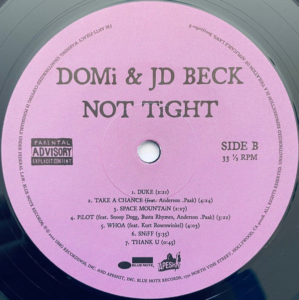 Domi & JD Beck - Not Tight | Mint (M) Mint (M)