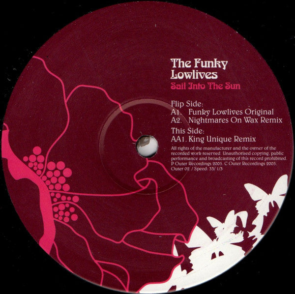 The Funky Lowlives - Sail Into The Sun (VINYL) | Excellent (EX) Excellent (EX)