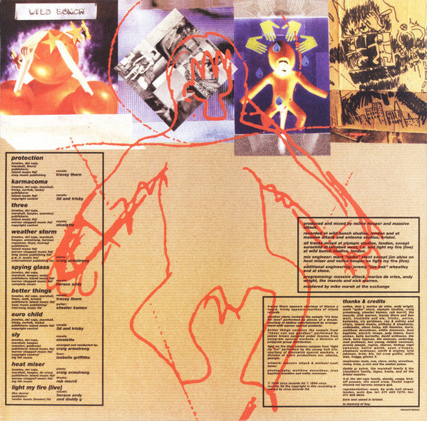 Massive Attack - Protection (VINYL) | Near Mint (NM or M-)
