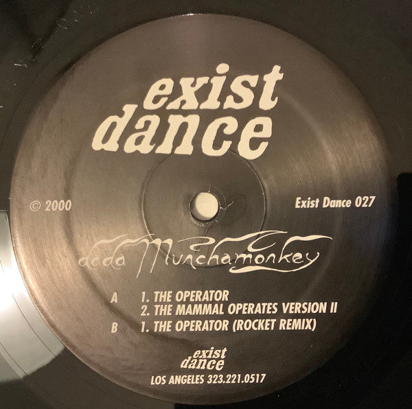 Dada Munchamonkey - The Operator | Near Mint (NM) Very Good Plus (VG+)