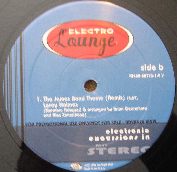 Various - Electro Lounge (VINYL) | Near Mint (NM) Near Mint (NM)