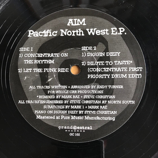 Aim - Pacific North West E.P. | Very Good Plus (VG+) Very Good Plus (VG+)