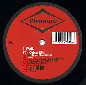 J-Walk - The Orion EP | Very Good (VG) Generic