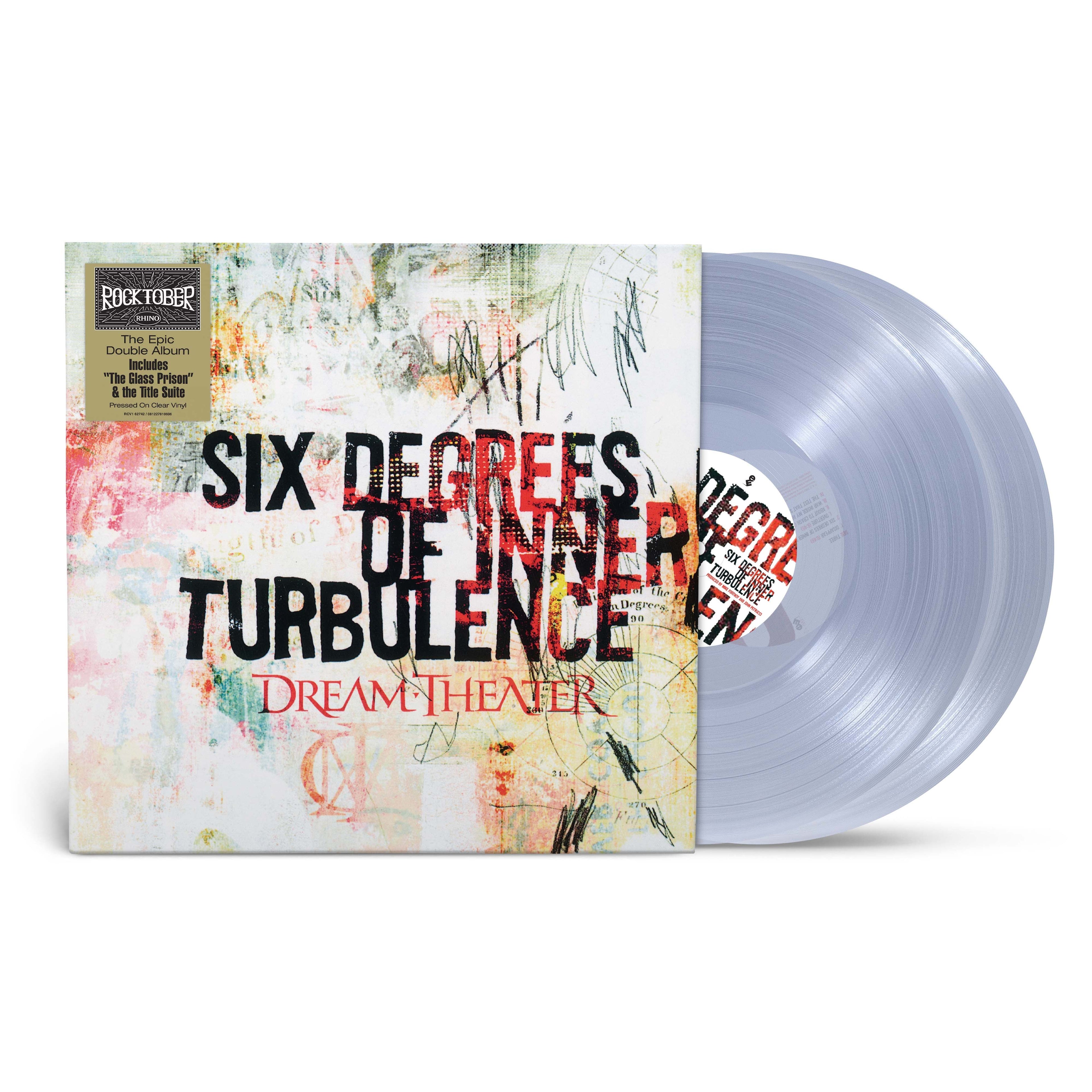 Dream Theater - Six Degrees of Inner Turbulence [RKTBR25] (2xCLEAR VINYL) | Mint (M) Mint (M)