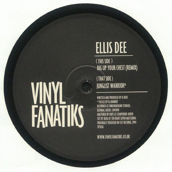 Big Up Your Chest (Remix) / Junglist Warrior (12" VINYL) | Mint (M) Mint (M)