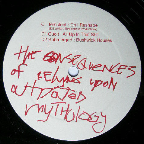 Various - Obliterati EP 1 - The Consequences Of Relying Upon Outdated Mythology | Excellent (EX) Very Good Plus (VG+)
