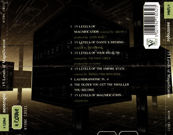 Neotropic - 15 Levels Of Magnification (CD) | Near Mint (NM) Near Mint (NM)