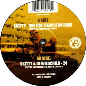 Skitty - One Cut (Tech Itch Remix) / 24 | Near Mint (NM) Near Mint (NM)