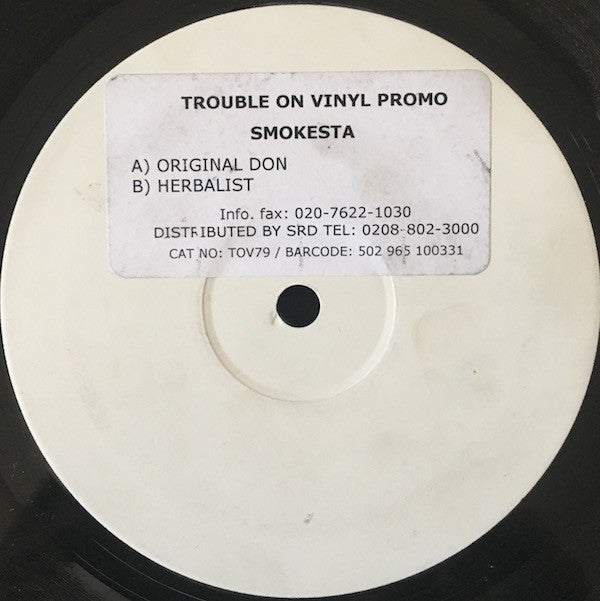 Smokesta - Original Don / Herbalist | Very Good Plus (VG+) Generic