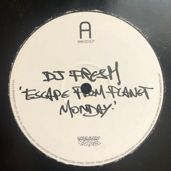 Fresh - Escape From Planet Monday (RECORD 1 ONLY) | Very Good Plus (VG+) Generic