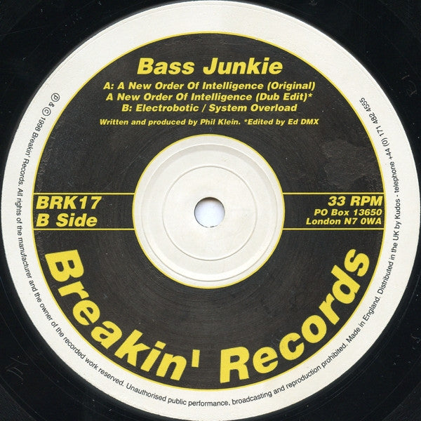 Cyber Bass EP | Very Good Plus (VG+) Very Good Plus (VG+)