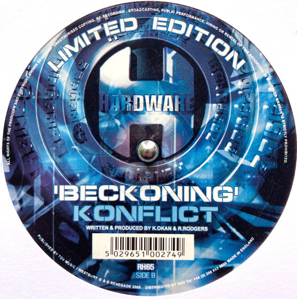 Konflict - Messiah / Beckoning | Very Good Plus (VG+) Excellent (EX)