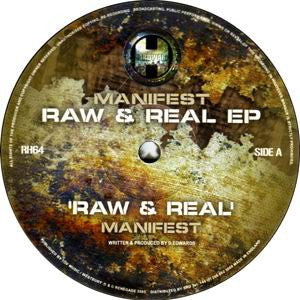 Manifest - Raw & Real EP | Very Good (VG) Excellent (EX)