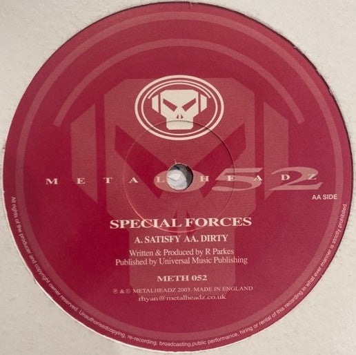 Special Forces - Satisfy / Dirty | Very Good (VG) Very Good (VG)
