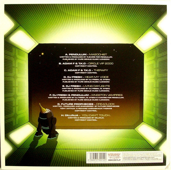 Adam F - Jungle Sound - The Bassline Strikes Back! | Very Good (VG) Very Good Plus (VG+)