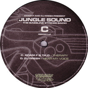 Adam F - Jungle Sound - The Bassline Strikes Back! | Very Good (VG) Very Good Plus (VG+)