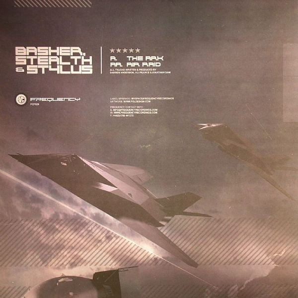 Basher - The Ark / Air Raid | Very Good (VG) Excellent (EX)