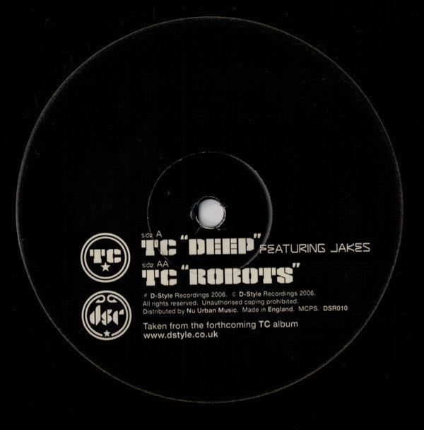 T.C. (2) - Deep / Robots | Very Good (VG) Excellent (EX)