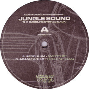 Adam F - Jungle Sound - The Bassline Strikes Back! | Very Good (VG) Very Good Plus (VG+)