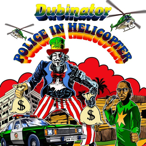 Police In Helicopter |