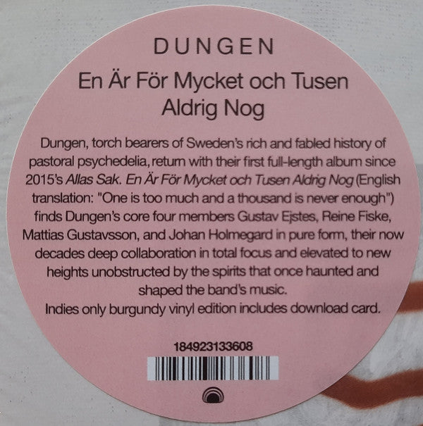 En Är För Mycket Och Tusen Aldrig Nog | Mint (M) Mint (M)