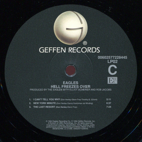 Eagles - Hell Freezes Over | Mint (M) Mint (M)