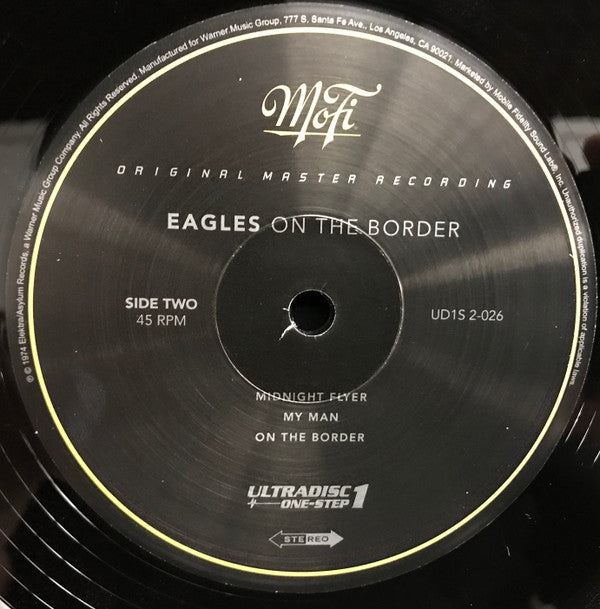 Eagles On The Border Mobile Fidelity Sound Lab, Asylum Records 2x12", Album, RE, RM, 180 + Box, Ltd, Num Mint (M) Mint (M)