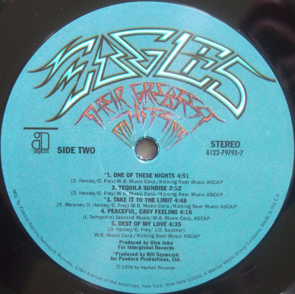 Eagles - Their Greatest Hits 1971-1975 | Mint (M) Mint (M)