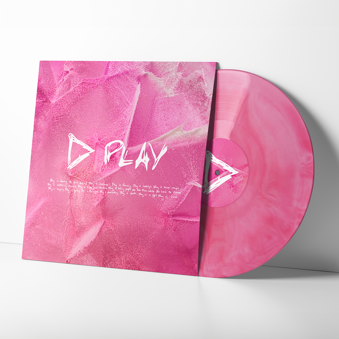 Play (White & Pink Marbled VINYL) | Mint (M) Mint (M)
