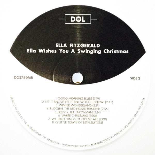 Ella Fitzgerald - Ella Wishes You A Swinging Christmas (WHITE VINYL) | Mint (M) Mint (M)