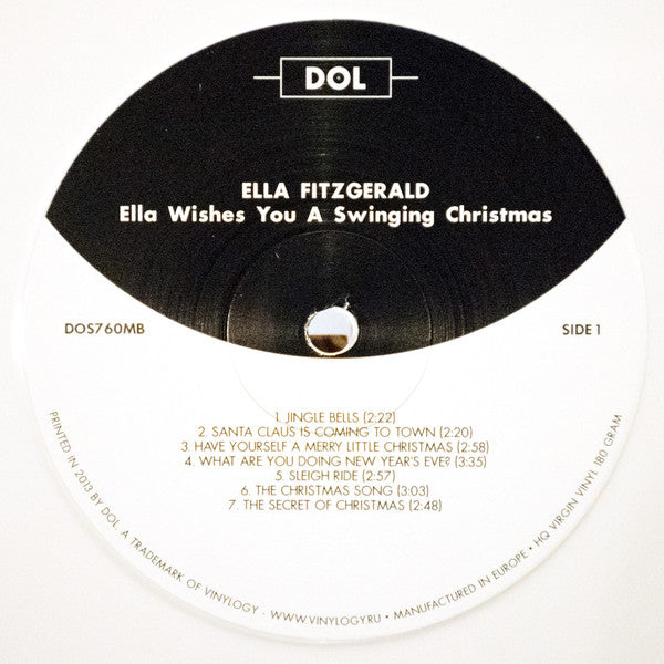 Ella Fitzgerald - Ella Wishes You A Swinging Christmas (WHITE VINYL) | Mint (M) Mint (M)
