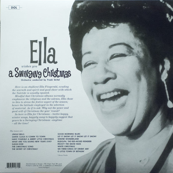 Ella Fitzgerald - Ella Wishes You A Swinging Christmas (WHITE VINYL) | Mint (M) Mint (M)