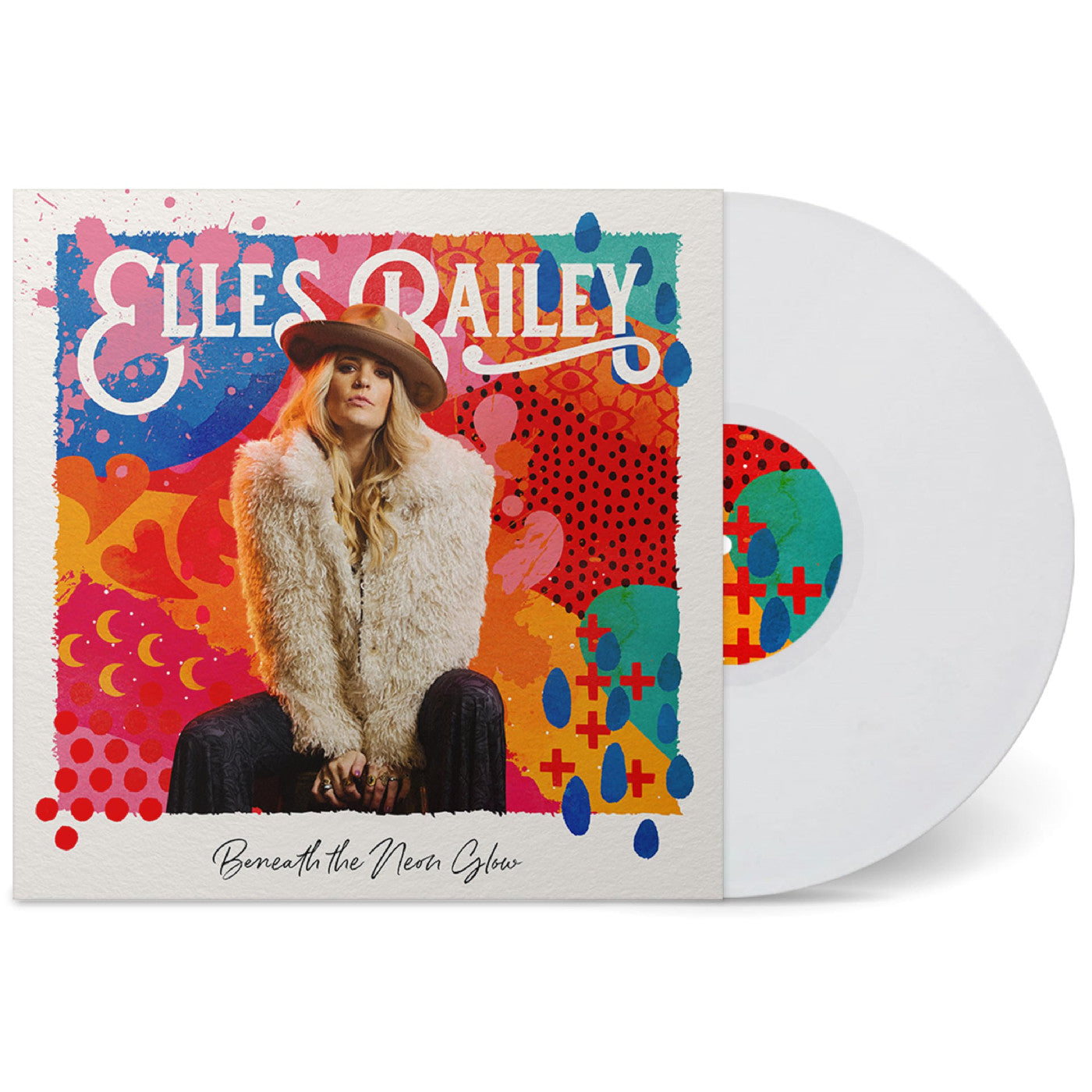 Beneath The Neon Glow (White VINYL) | Mint (M) Mint (M)
