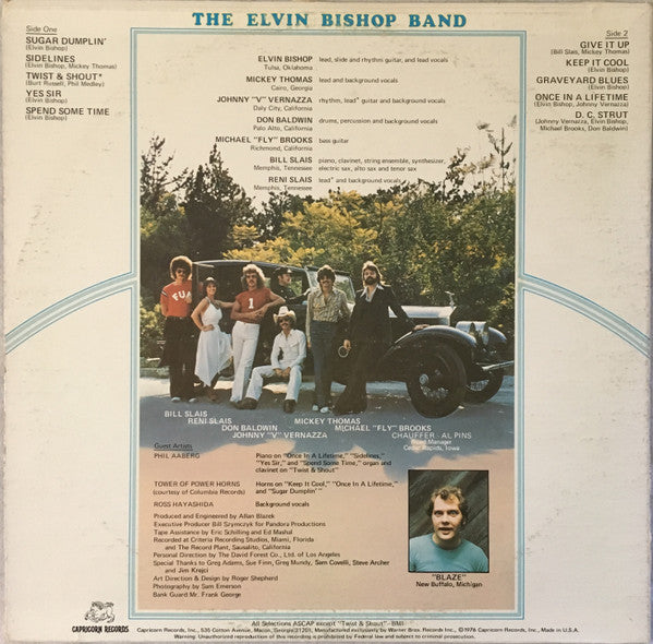 Elvin Bishop - Hometown Boy Makes Good! | Near Mint (NM) Very Good Plus (VG+)