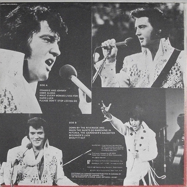 Elvis Presley - Frankie & Johnny | Very Good Plus (VG+) Very Good Plus (VG+)