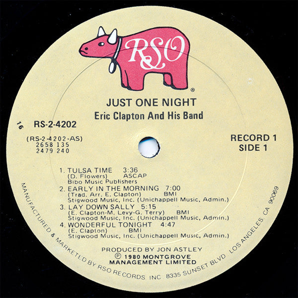 Eric Clapton - Just One Night | Near Mint (NM) Near Mint (NM)