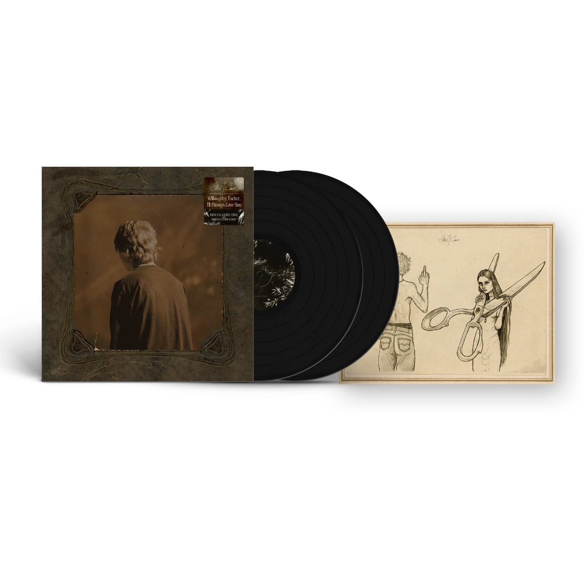 ETHEL CAIN - Willoughby Tucker, I’ll Always Love You (Indie Exclusive) (12" X 9" Insert Drawing) [2LP] | Mint (M) Mint (M)