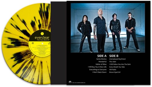 Everclear - The Very Best Of (Limited Edition, Yellow & Black Splatter Vinyl) | Mint (M) Mint (M)