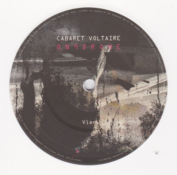 Cabaret Voltaire - BN9Drone *WHITE* | Near Mint (NM) Near Mint (NM)