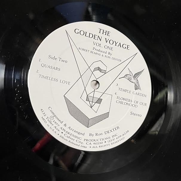 Bearns & Dexter - The Golden Voyage Vol. One (VINYL) | Near Mint (NM) Near Mint (NM)
