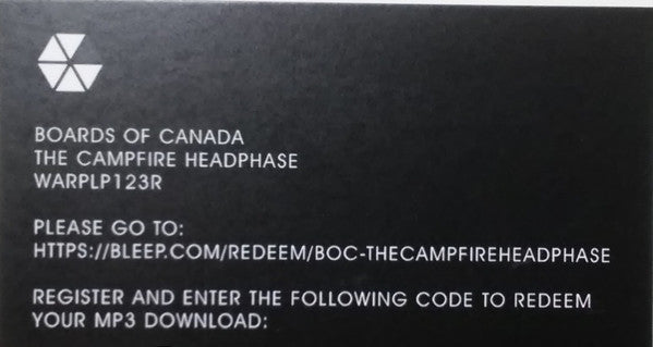Boards Of Canada - The Campfire Headphase | Mint (M) Mint (M)