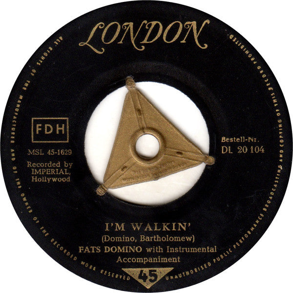 I'm Walkin' / I'm In The Mood For Love | Good Plus (G+) Generic