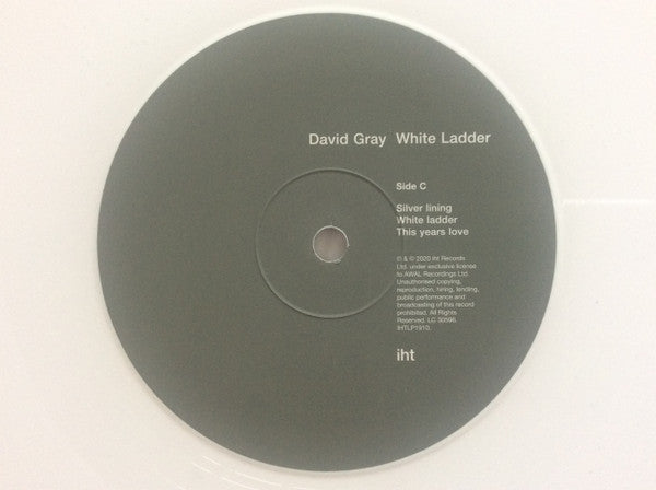 White Ladder: 20th Anniversary (WHITE VINYL) | Mint (M) Very Good Plus (VG+)