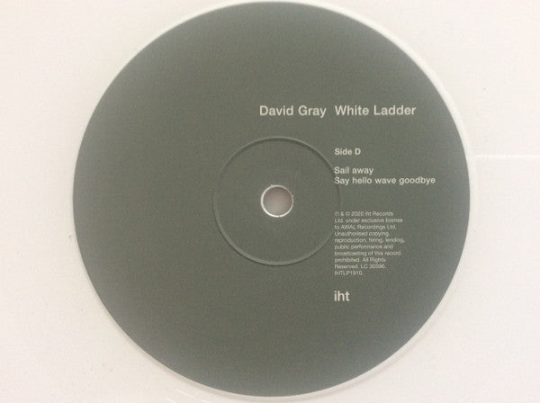 White Ladder: 20th Anniversary (WHITE VINYL) | Mint (M) Very Good Plus (VG+)