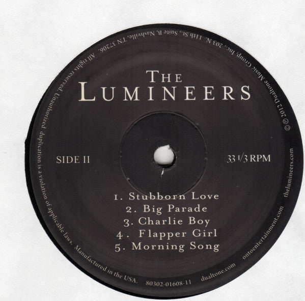 The Lumineers | Mint (M) Mint (M)