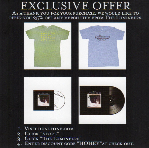 The Lumineers | Mint (M) Mint (M)