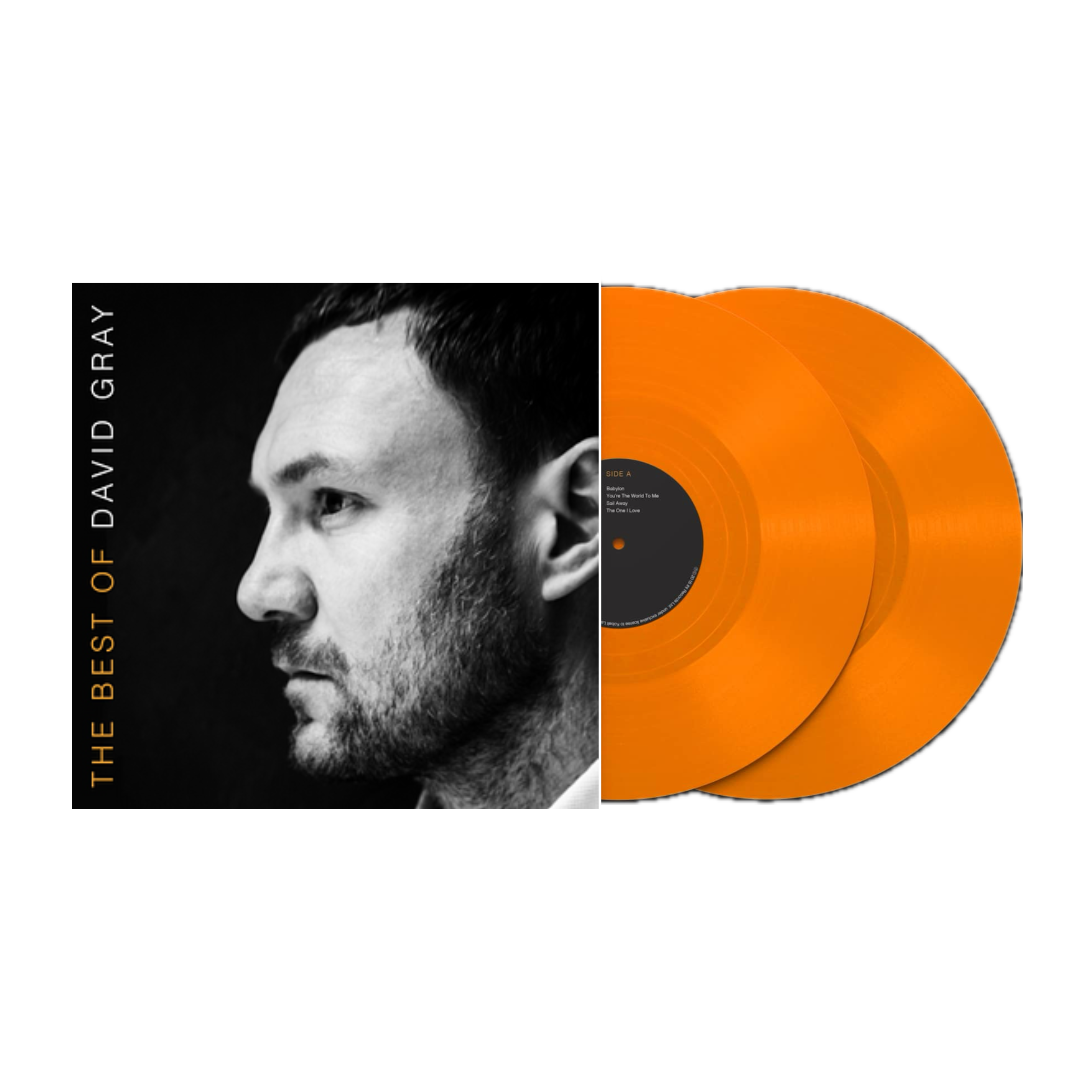The Best Of David Gray (BEST BUY EXCLUSIVE | ORANGE VINYL) | Mint (M) Mint (M)